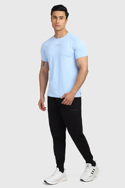 Sleek T-shirt Sky Blue by Fuaark Nz