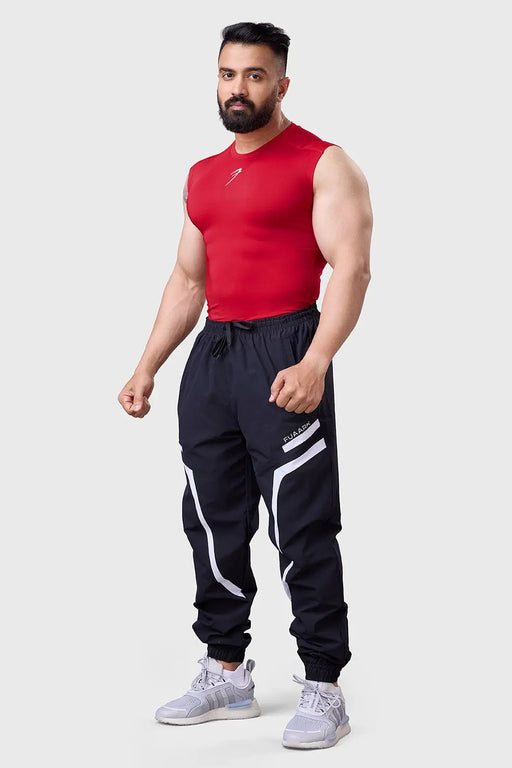Compression Sleeveless Tank Red by Fuaark Nz