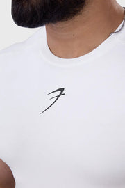 Compression Sleeveless Tank White by Fuaark Nz