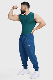 Compression Sleeveless Tank Emerald Green by Fuaark Nz