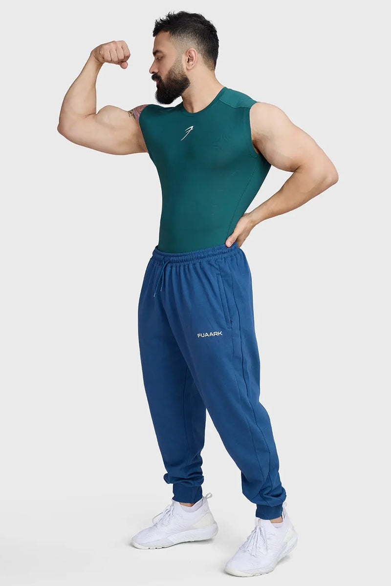 Compression Sleeveless Tank Emerald Green by Fuaark Nz