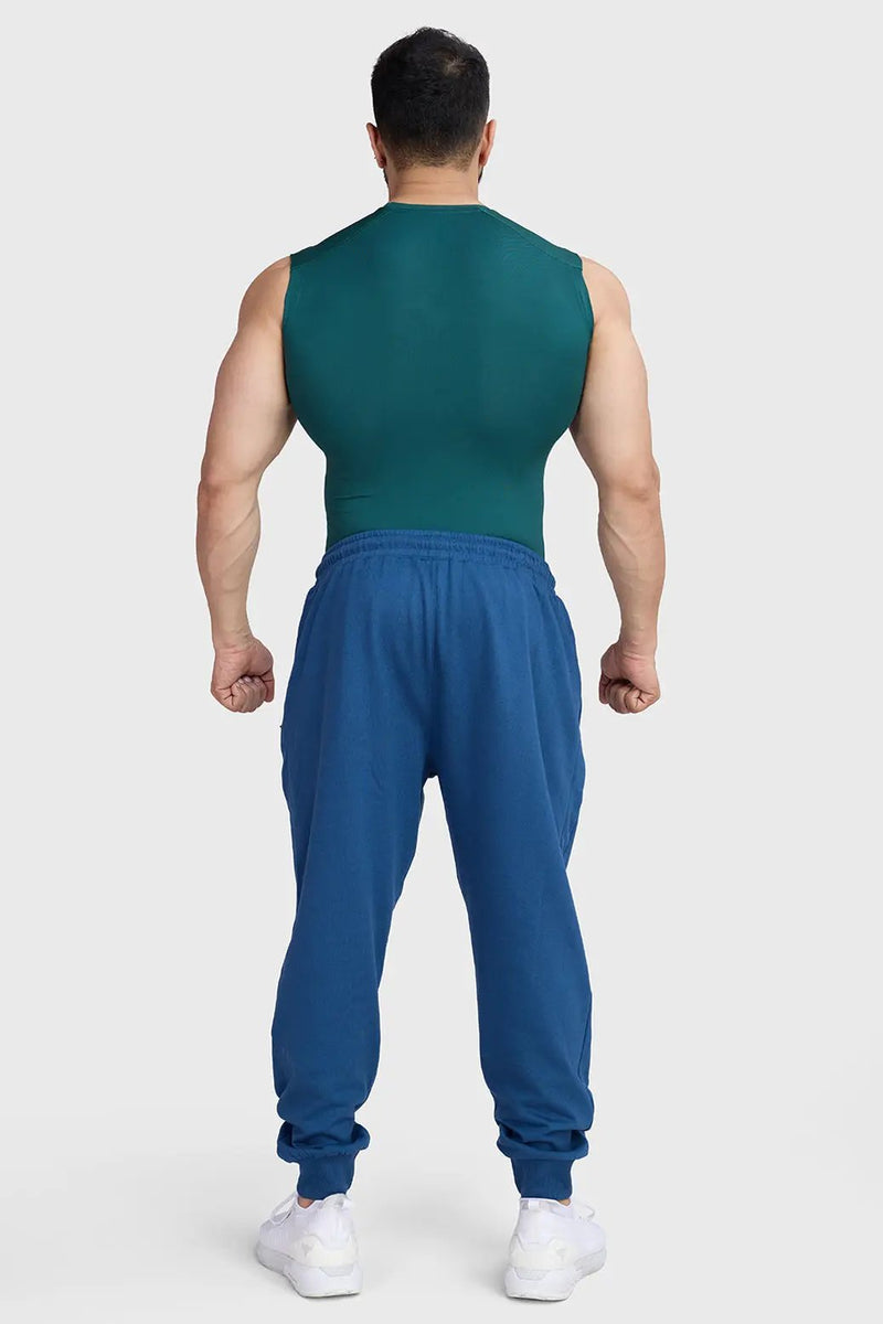 Compression Sleeveless Tank Emerald Green by Fuaark Nz