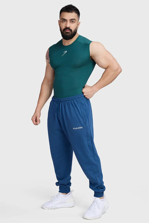 Compression Sleeveless Tank Emerald Green by Fuaark Nz