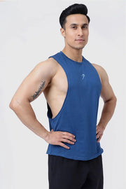 Drift Deep Arm Tank Teal by Fuaark Nz