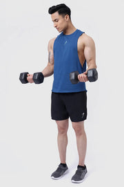 Drift Deep Arm Tank Teal by Fuaark Nz