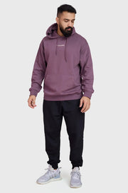 Signature Oversized Hoodie Mauve by Fuaark Nz