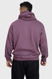 Signature Oversized Hoodie Mauve by Fuaark Nz