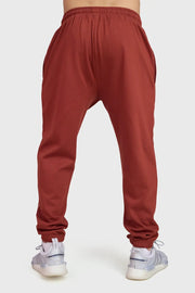 Signature Oversized Band Joggers Rust by Fuaark Nz