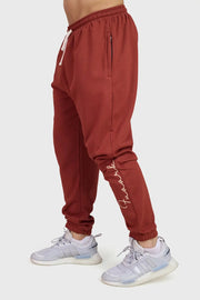Signature Oversized Band Joggers Rust by Fuaark Nz