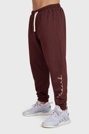 Signature Oversized Band Joggers Brown by Fuaark Nz