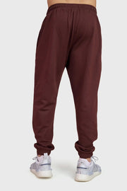 Signature Oversized Band Joggers Brown by Fuaark Nz
