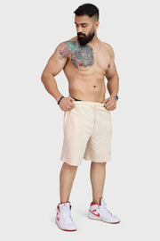 Weekend Oversized Shorts Beige by Fuaark Nz