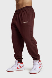 Signature Oversized Joggers Brown by Fuaark Nz