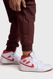 Signature Oversized Joggers Brown by Fuaark Nz