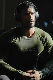 Chase Full Sleeves T-shirt Olive by Fuaark Nz