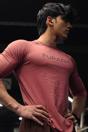 Chase Full Sleeves T-shirt Cranberry by Fuaark Nz