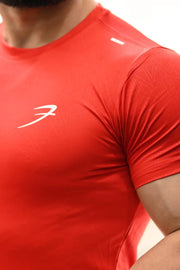 Aero T-shirt Red by Fuaark Nz