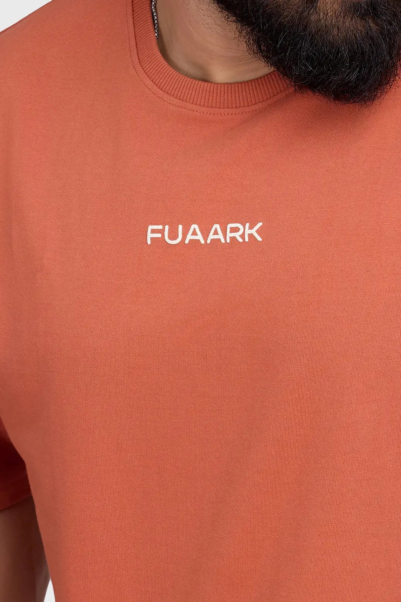 Element Oversized T-shirts Rust by Fuaark Nz