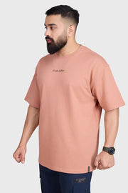 Element Oversized T-shirts Warm Beige by Fuaark Nz