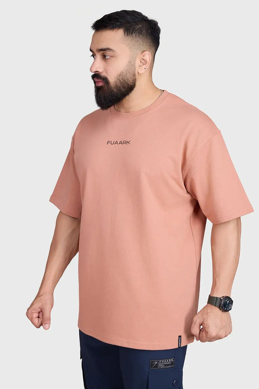 Element Oversized T-shirts Warm Beige by Fuaark Nz