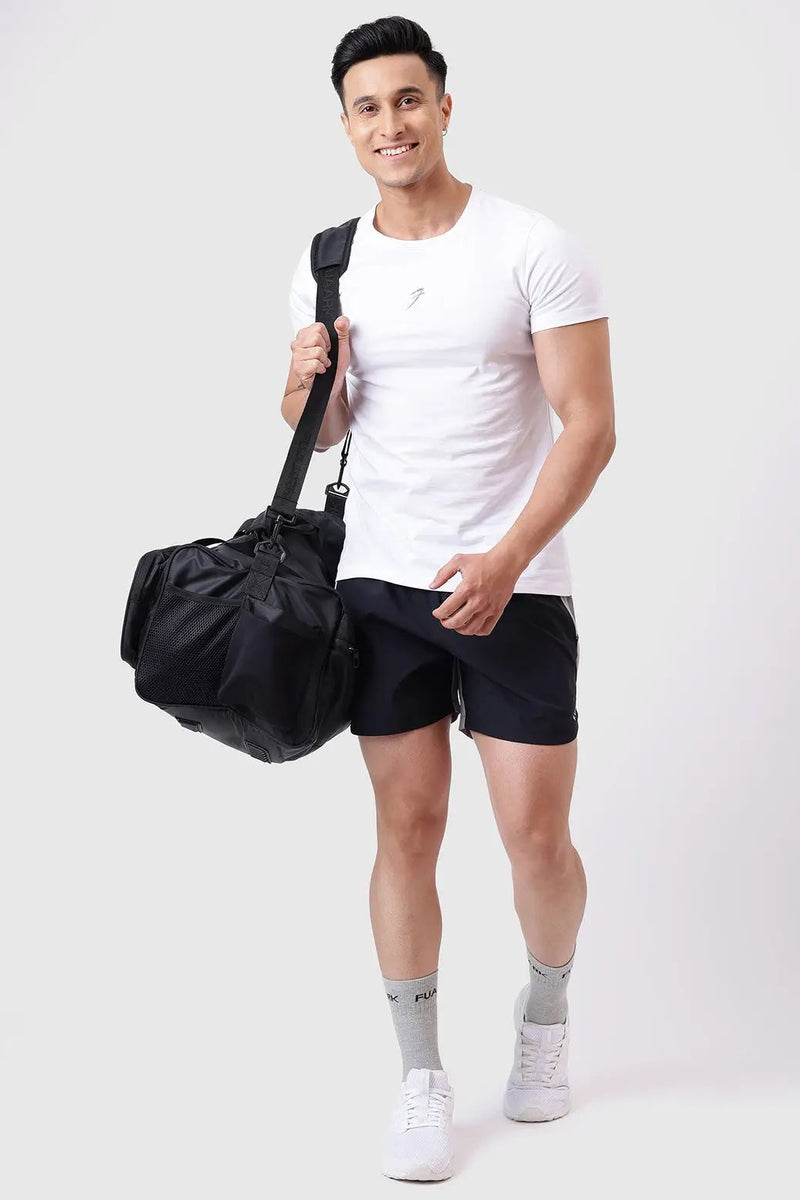 Heavyweight Duffle Bag Black by Fuaark Nz