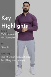 Thrive Pullovers Plum by Fuaark Nz