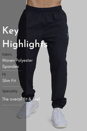 Essential Joggers Black by Fuaark Nz