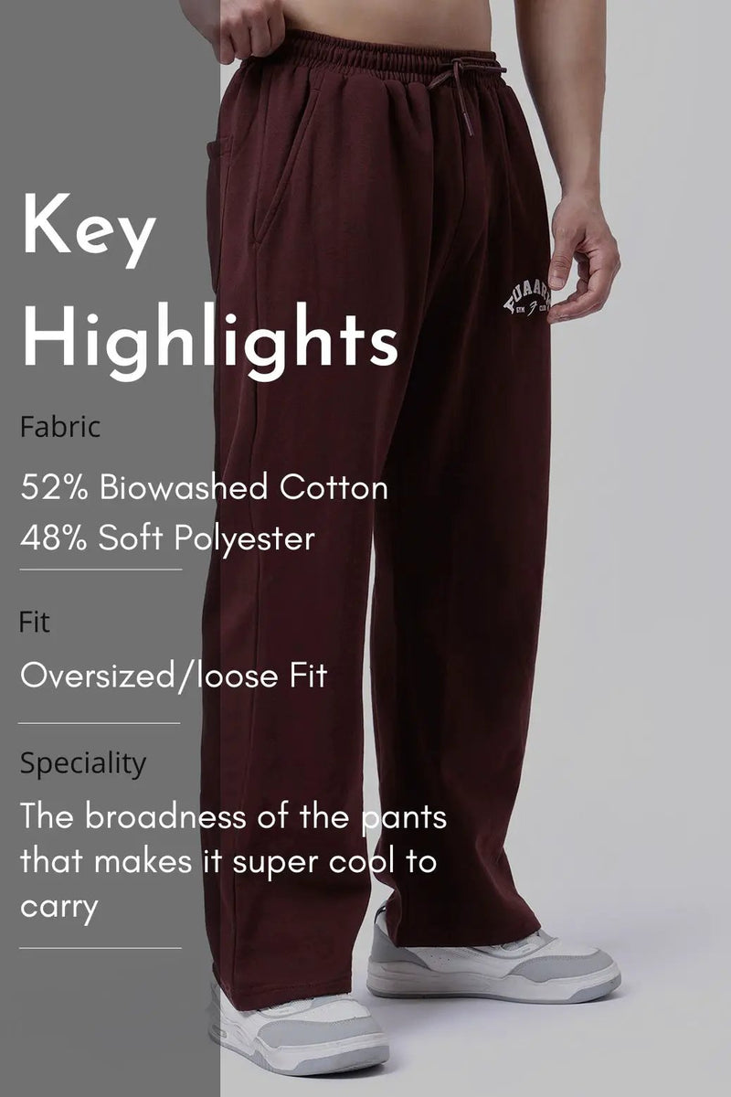 Laidback Relaxed Pants Brown by Fuaark Nz