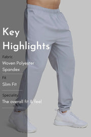 Essential Joggers Light Grey by Fuaark Nz