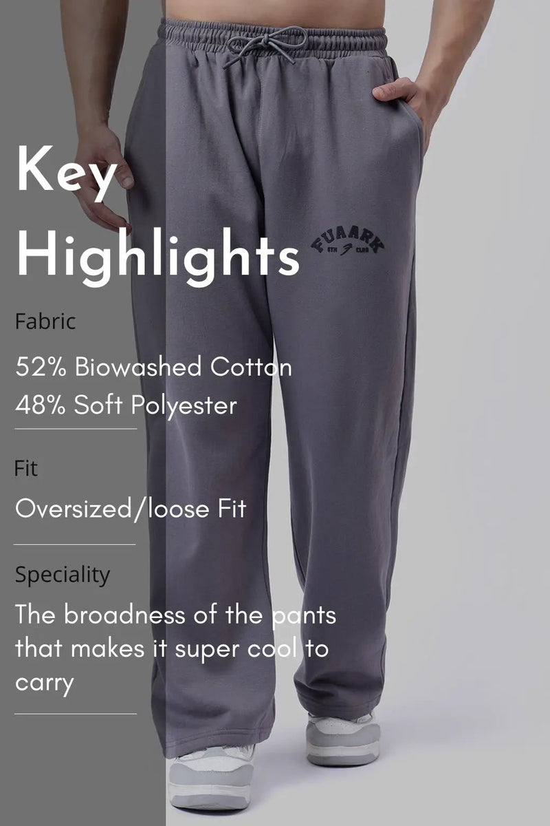Laidback Relaxed Pants Dark Grey by Fuaark Nz