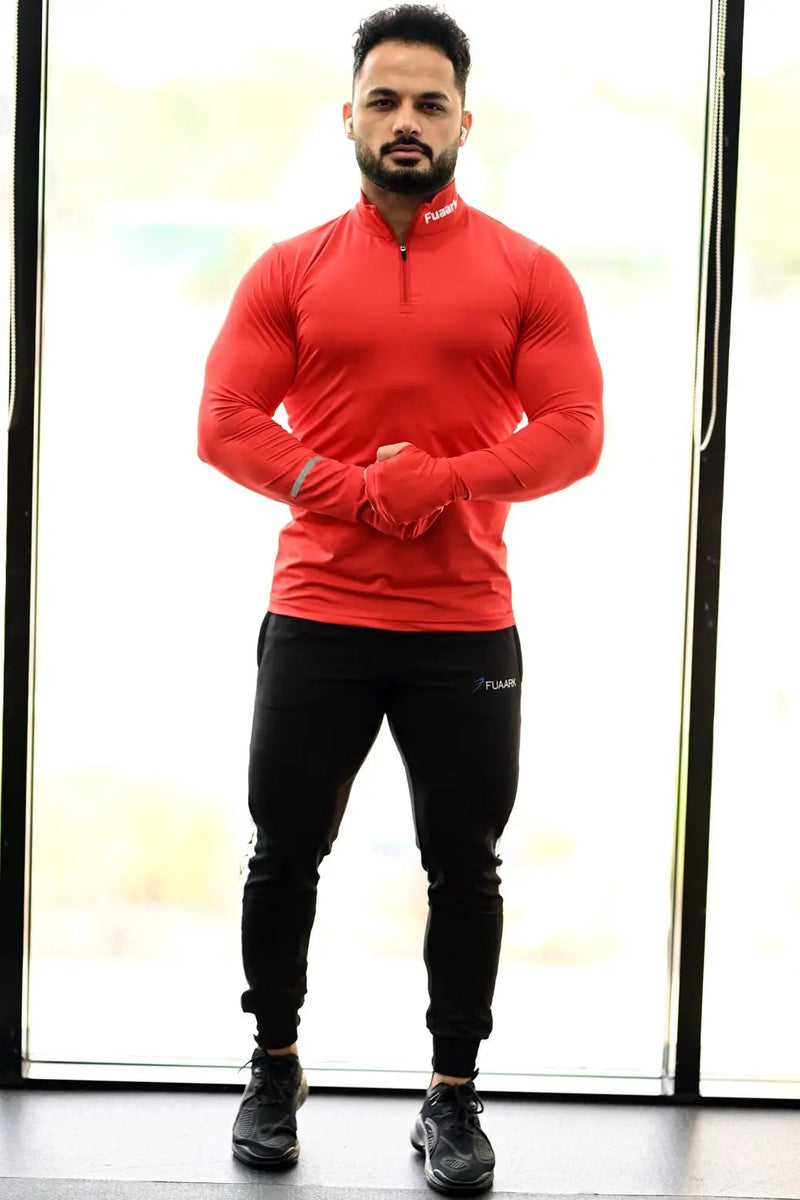 Vital Pullover Red by Fuaark Nz