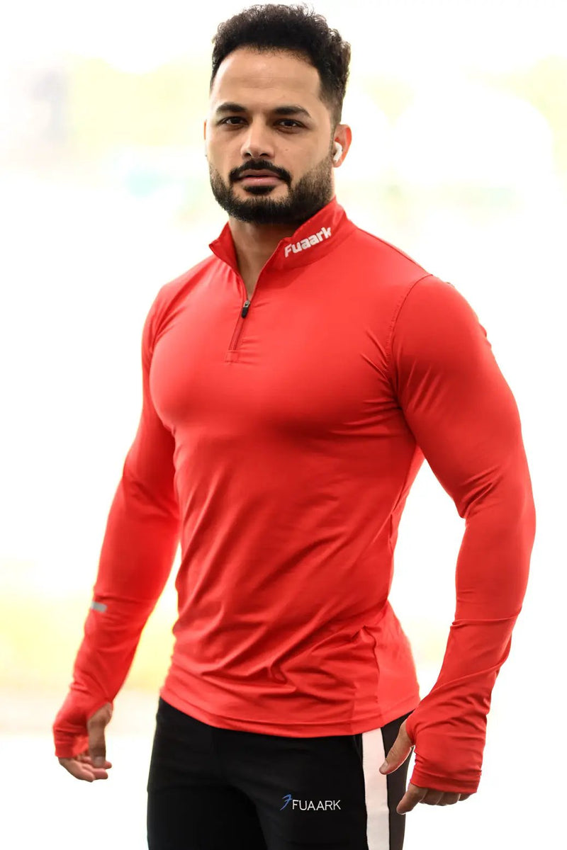 Vital Pullover Red by Fuaark Nz