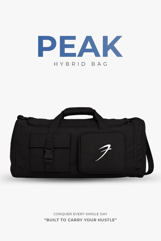 Peak Hybrid Bag Black by Fuaark Nz