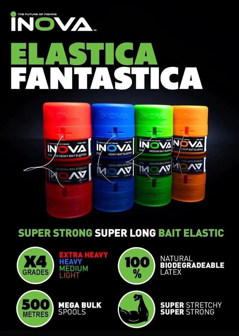 INOVA Bait Elastica 500m Mega Spool by Lure Me