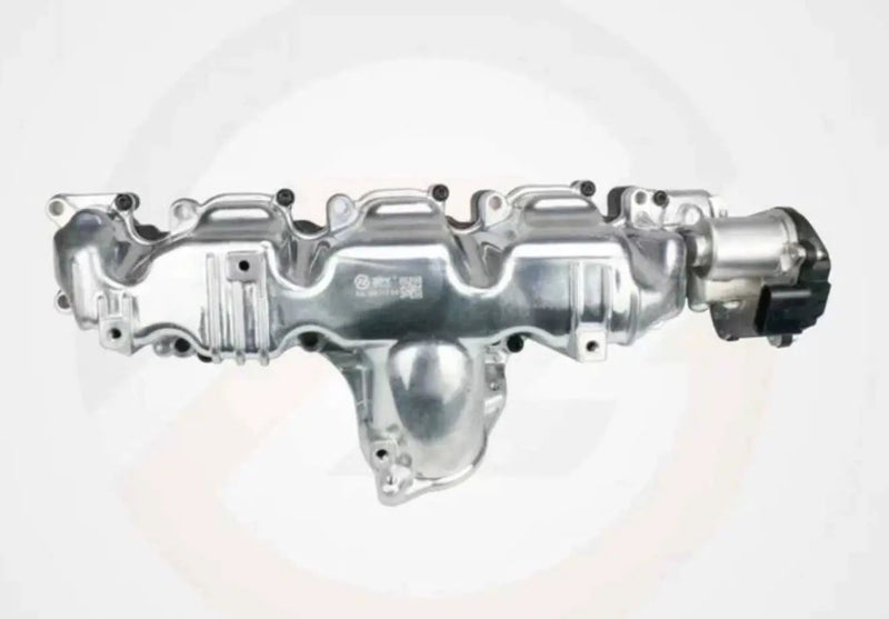 Intake Manifold - Audi A3 A4 A5 A6 Q5 TT, VW Golf Passat, SEAT, Skoda (2003–2017) (03L129711AG) with swirl flap motor upgrad aluminum by JBH AUTO PARTS
