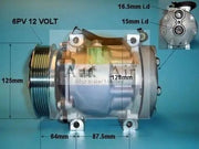AC compressor replace SD7H15 Sanden 4724 4790 4828 4847 A/C Compressor w/clutch 55037214AB 55037360AB by JBH AUTO PARTS