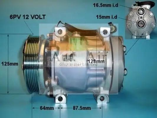 AC compressor replace SD7H15 Sanden 4724 4790 4828 4847 A/C Compressor w/clutch 55037214AB 55037360AB by JBH AUTO PARTS