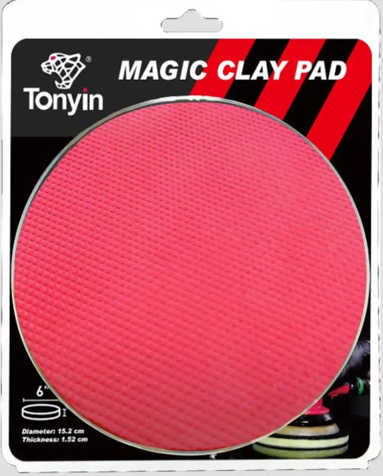 Racing Pro NZ Ltd TONYIN MAGIC CLAY PAD 6 INCH, 150MM TONYIN MAGIC CLAY PAD 6 INCH, 150MM