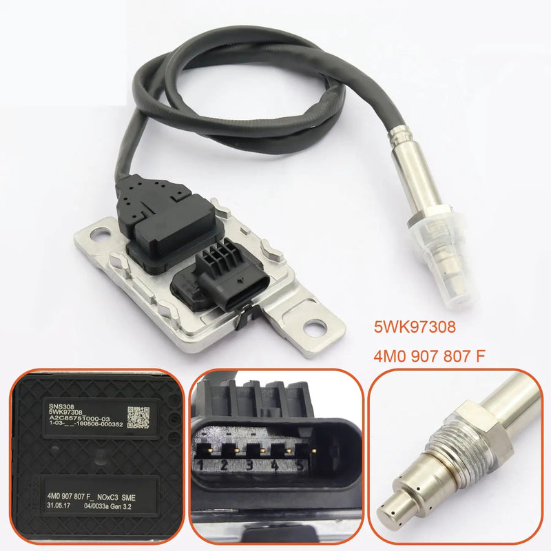 New Nox sensor 4M0907807F for Touareg Amarok Transporter Passat Arteon 5WK97308 by JBH AUTO PARTS