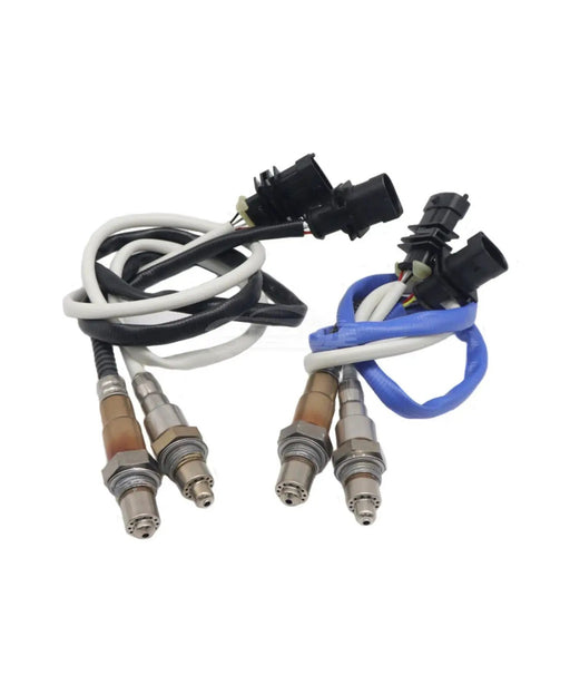 4Pcs Up+Downstream Oxygen Sensor For 2014-2017 Maserati Ghibli Quattroporte 3.0L by JBH AUTO PARTS