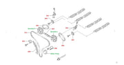New Nissan VQ25DD VQ30DD Timing Chain Kit by JBH AUTO PARTS