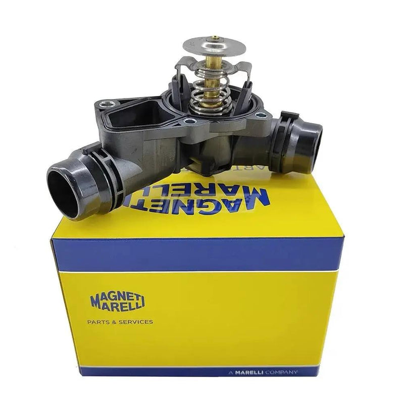 Marelli Engine Coolant Thermostat & Housing Assembly 11531437040 for BMW E46 E39 X5 X3 Z3 Z4 330i 525i Plastic Metal Car Accessories by JBH AUTO PARTS