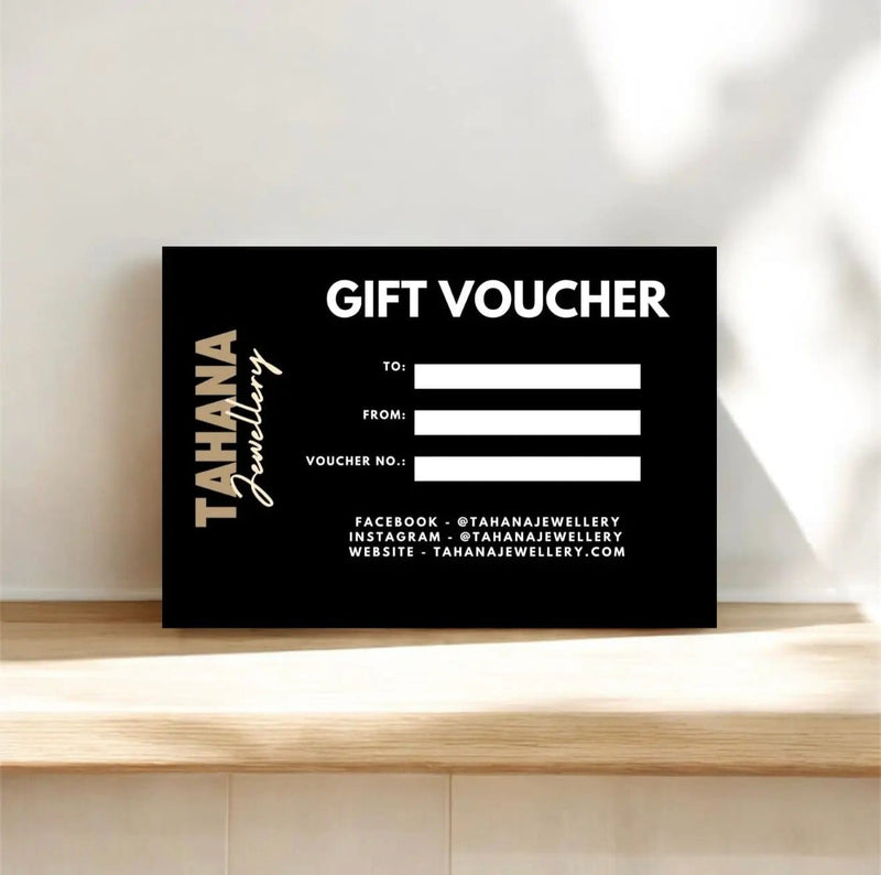 Tahana Gift Card by Tahana Jewellery
