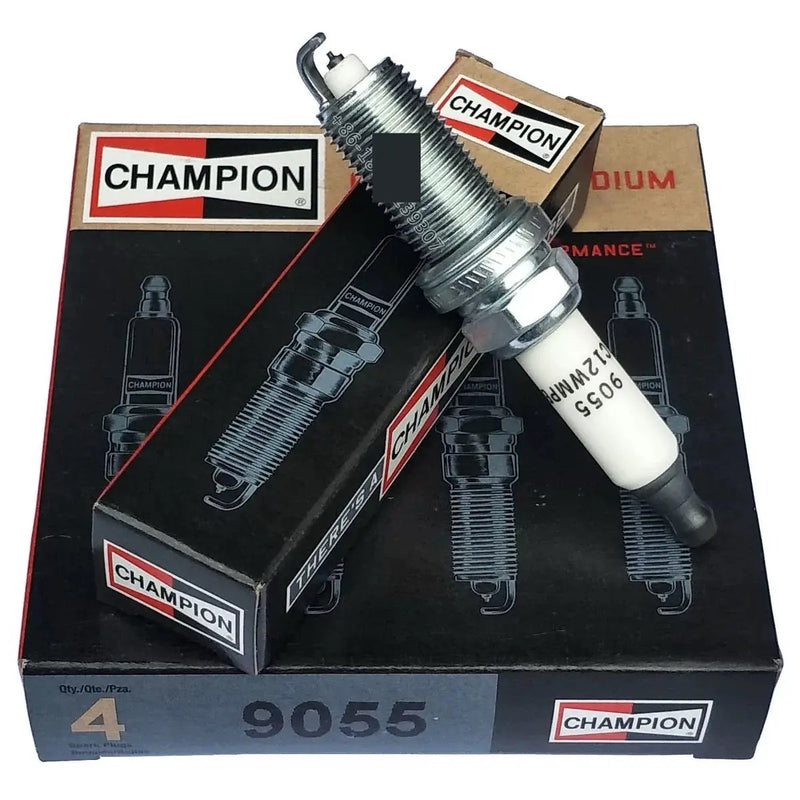 Champion IRIDIUM Spark Plugs 9055 REC12WMPB5 Jeep Dodge 5.7 6.4 Genuine USA by JBH AUTO PARTS