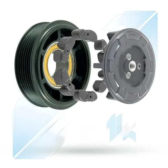 AC A/C Air Conditioning Compressor Clutch Pulley for Audi A4 B6 B7 1.6 1.8 1.9 2.0 2.7 3.0 4F0260810G 8E0260805BF by JBH AUTO PARTS