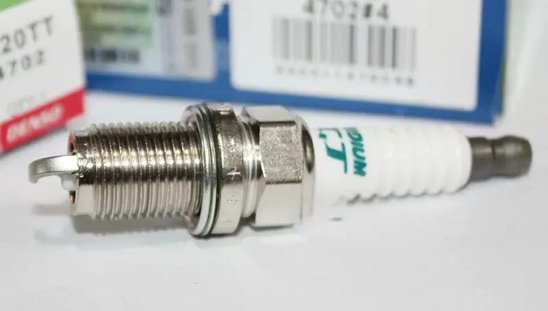 IK20TT Denso Iridium Spark Plug volvo subaru replace NGK PFR6B Honda Fit GE6 replace SK20BR11 by JBH AUTO PARTS