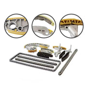 Timing Chain Kit For 2003-2009 AUDI A6 Allroad Quattro S4 BNK BBK BHF BAT BAS 4.2L V8 With 12 Months Warranty by JBH AUTO PARTS
