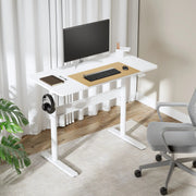 Ergomax Gas Spring Sit-stand Desk by sue-e furniture