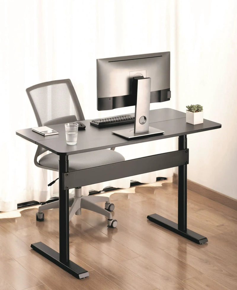 Ergomax Gas Spring Sit-stand Desk by sue-e furniture