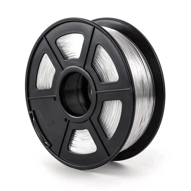 PETG 1KG 3D Printer Filament - Transparent by salelink.co.nz